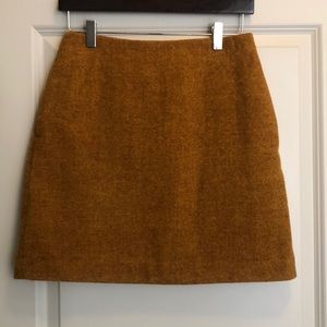 Uniqlo Wool Mini Skirt